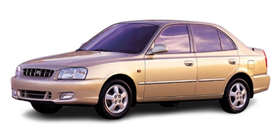 Hyundai Accent 2000 - 2006 (LC) Sedan Wiper Blades