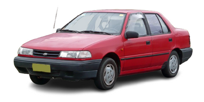 Hyundai Excel 1990 - 1994 (X2) Sedan Wiper Blades
