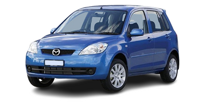 Mazda 2 2002 - 2007 (DY) Hatch Wiper Blades