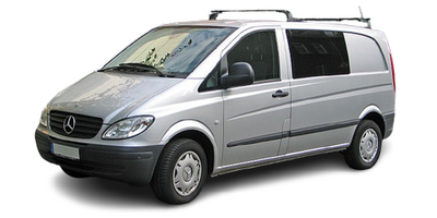 Mercedes-Benz Vito 2005 - 2010 (W639) 2 Rear Doors Wiper Blades