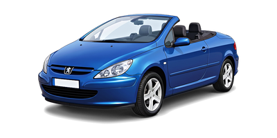 Peugeot 307 2005 - 2009 (T6) Convertible Wiper Blades