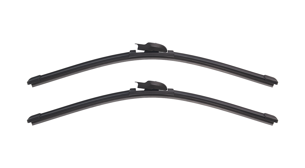 Wiper Blades for Volkswagen Transporter 2013 - 2015 (T5 Facelift) 2 Rear Doors Front Pair