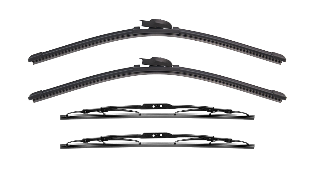 Wiper Blades for Mercedes-Benz Vito 2004 - 2005 (W639) 2 Rear Doors Front & Rear Kit