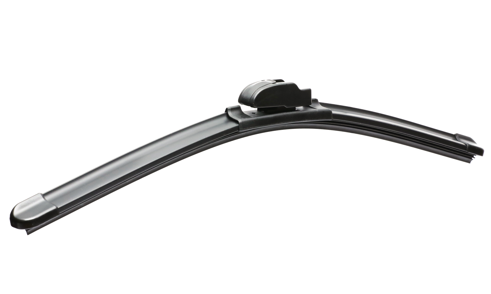 Front wiper blade features