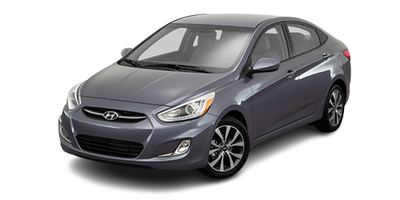 Hyundai Accent 2011 - 2019 (RB) Sedan Wiper Blades