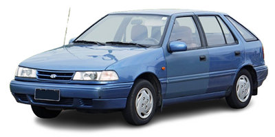 Hyundai Excel 1990 - 1994 (X2) Hatch Wiper Blades