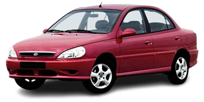 Kia Rio 2000 - 2005 (DC) Sedan Wiper Blades