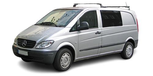 Mercedes-Benz Vito 2005 - 2010 (W639) 2 Rear Doors | Wiper Blades