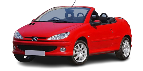 Peugeot 206 2001 - 2007 (T1) Cabriolet | Wiper Blades