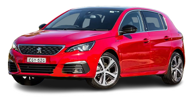 Peugeot 308 2013 - 2020 (T9) Hatch Wiper Blades