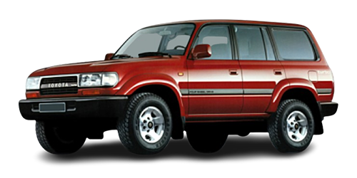 Toyota Land Cruiser 80 Series 1990 - 1998 2 Rear Doors