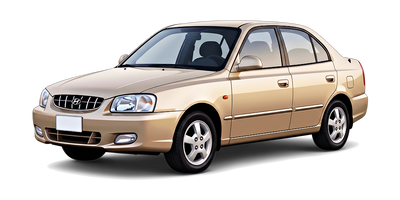 Hyundai Accent 1999 - 2005 (LC) Sedan Wiper Blades