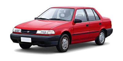 Hyundai Excel 1990 - 1994 (X2) Sedan Wiper Blades