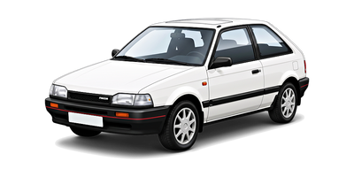 Mazda 323 C 1989 - 2000 (BG) Hatch Wiper Blades