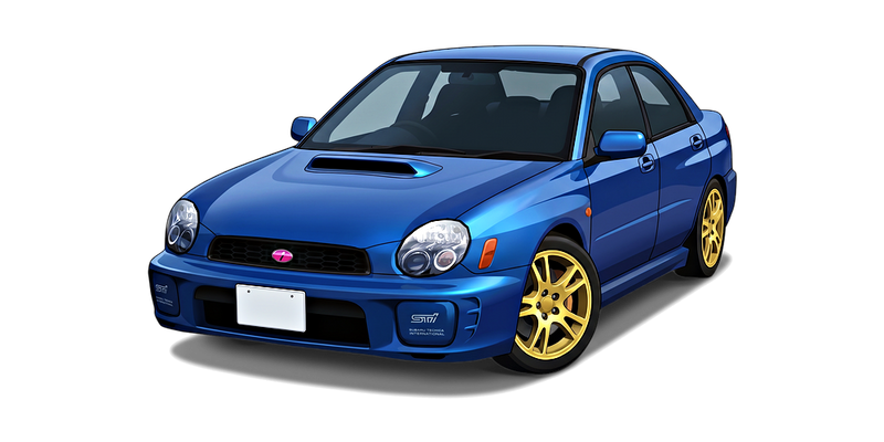 Subaru Impreza WRX STI 2000 - 2009 (GD) Sedan