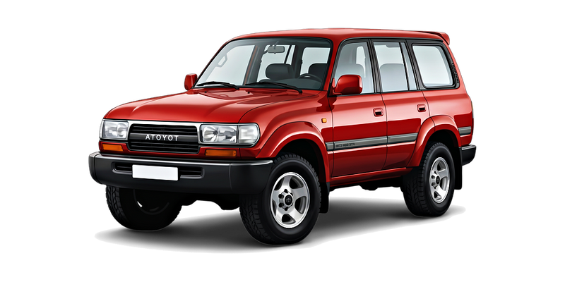 Toyota Land Cruiser 80 Series 1990 - 1997 2 Rear Doors