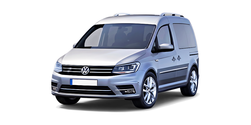 Volkswagen Caddy 2006 - 2015 2 Rear Doors