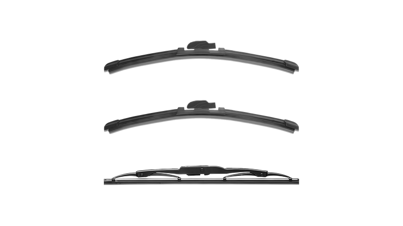 Wiper Blades for Land Rover Defender 1990 - 2016 (90, 110, 130) Front & Rear Kit