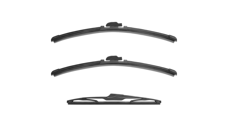 Wiper Blades for Jeep Wrangler 2017 - 2026 (JL) SUV Front & Rear Kit