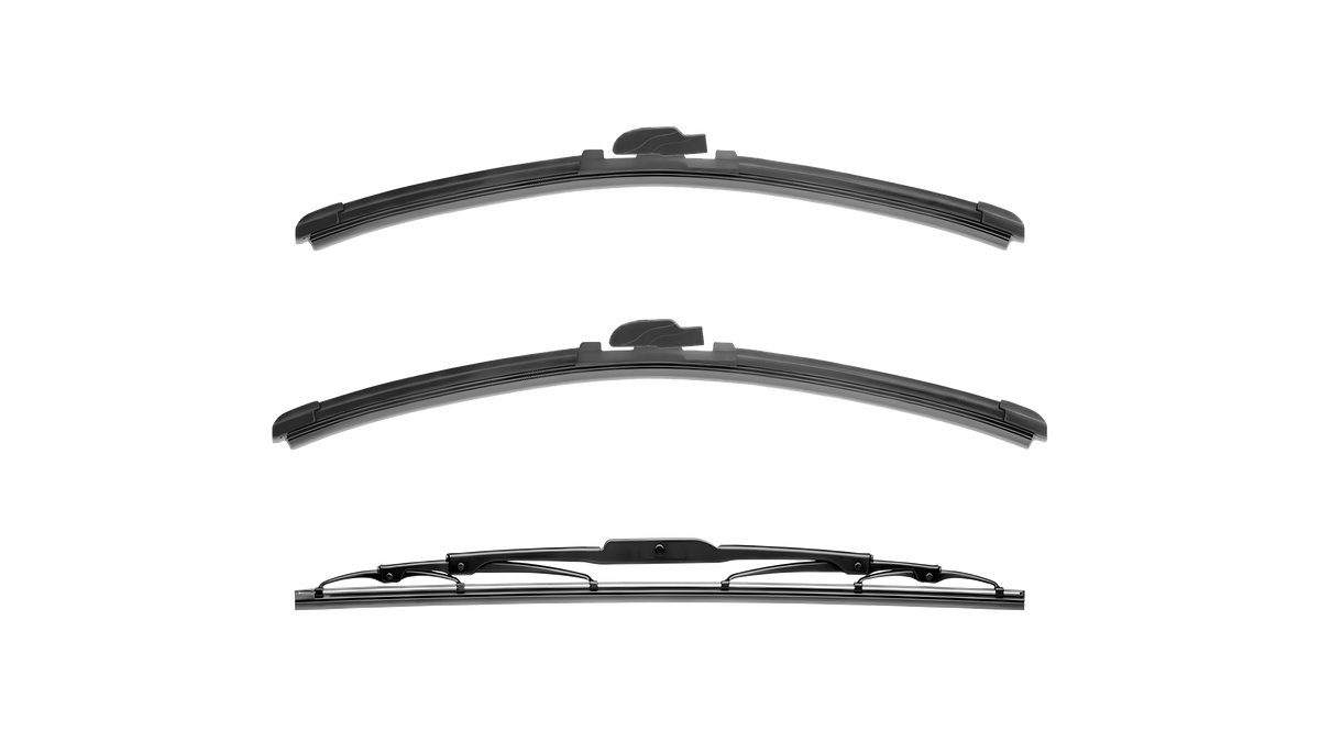 Wiper Blades for Toyota Land Cruiser 76 Series 2007 - 2026 Front & Rear Kit