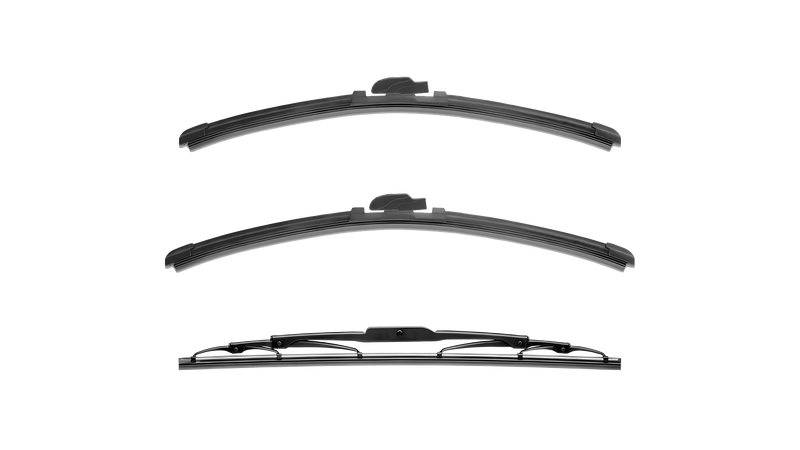 Wiper Blades for Toyota Land Cruiser 76 Series 2007 - 2026 Front & Rear Kit