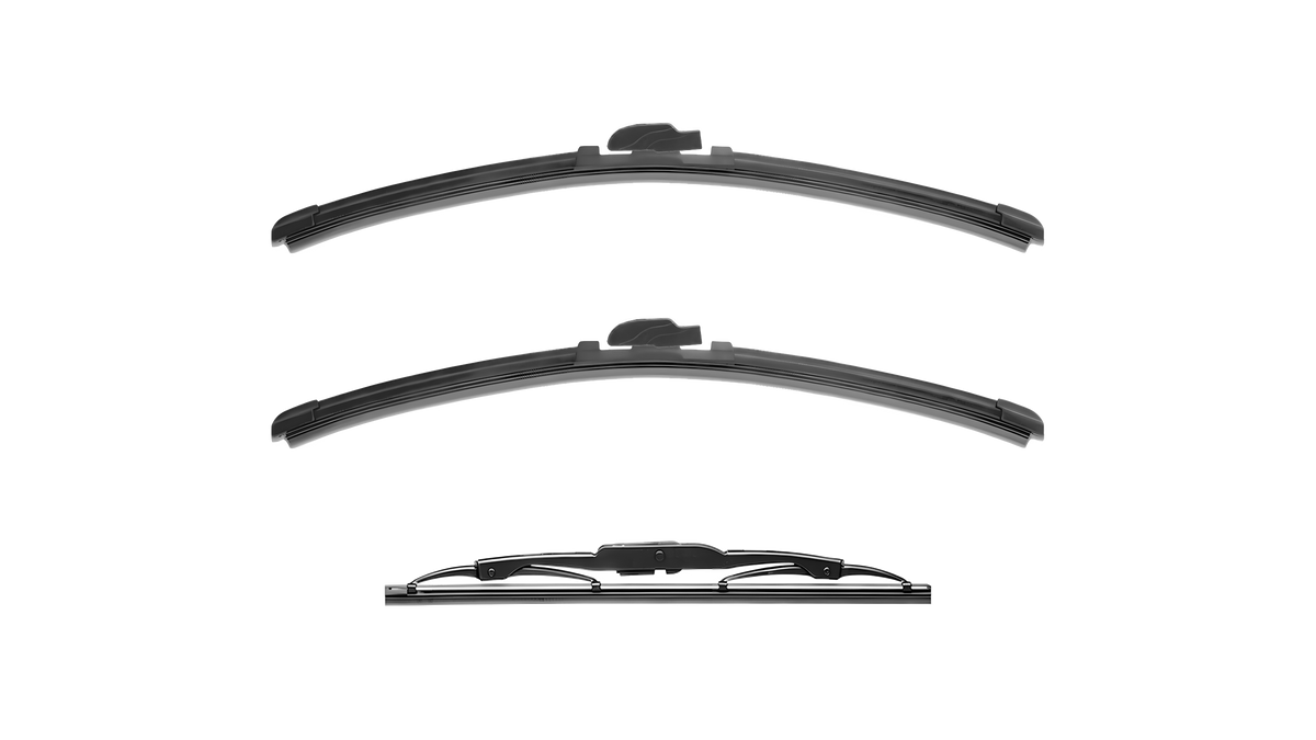 Wiper Blades for Hummer H2 2002 - 2009 Front & Rear Kit