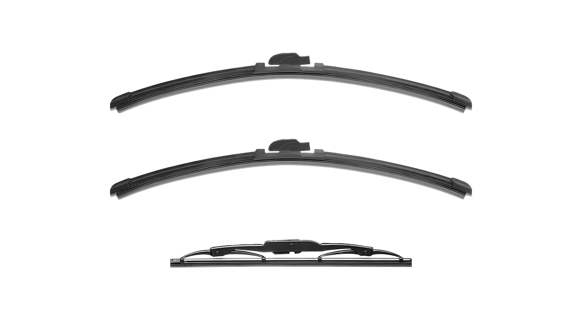 Wiper Blades for Suzuki APV 2003 - 2017 (GD, GC) Front & Rear Kit