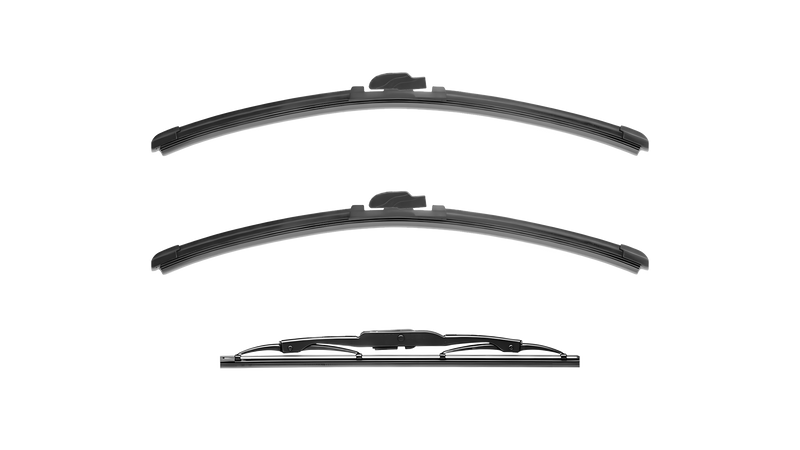 Wiper Blades for Holden Barina 1994 - 2001 (SB) Hatch Front & Rear Kit
