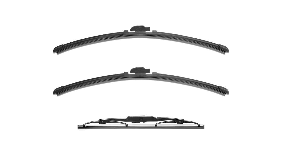 Wiper Blades for Jeep Cherokee 1983 - 2001 (XJ) Front & Rear Kit