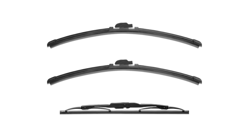 Wiper Blades for Toyota Land Cruiser 80 Series 1990 - 1997 Rear Tailgate Front & Rear Kit