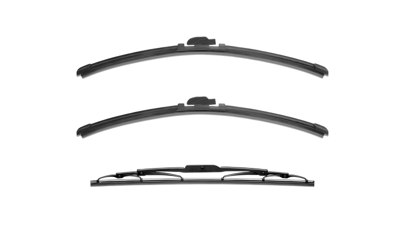 Wiper Blades for Toyota Land Cruiser 75 Series 1990 - 1999 Front & Rear Kit