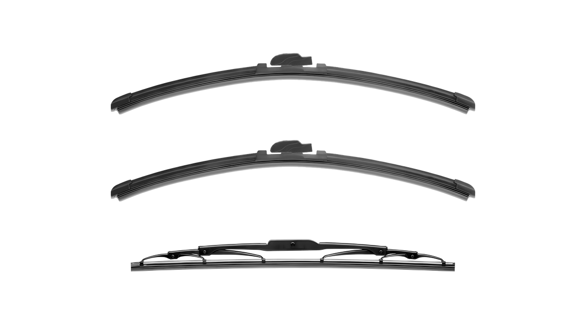 Wiper Blades for Mitsubishi Express 1994 - 2013 (SJ) Rear Tailgate Front & Rear Kit