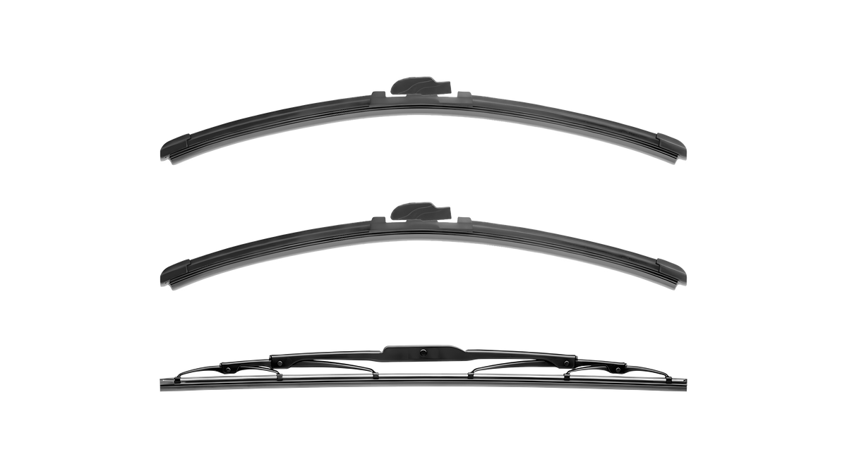 Wiper Blades for Hyundai Excel 1985 - 1990 (X1) Hatch Front & Rear Kit