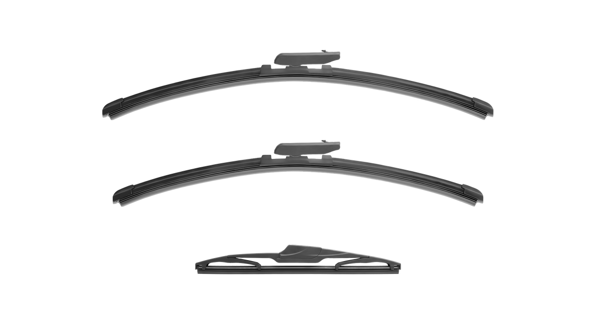 Wiper Blades for MINI Cooper 2012 - 2013 (R56 Facelift) Hatch (3-Door) Front & Rear Kit