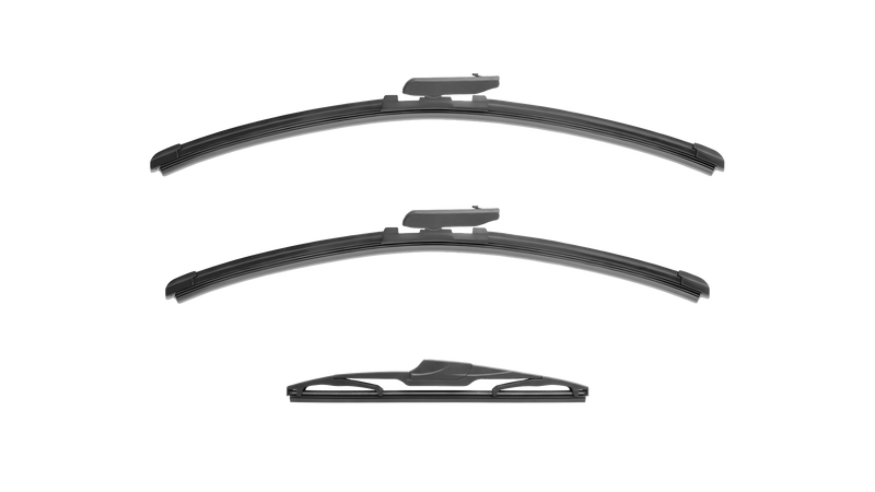 Wiper Blades for MINI Cooper 2012 - 2013 (R56 Facelift) Hatch (3-Door) Front & Rear Kit