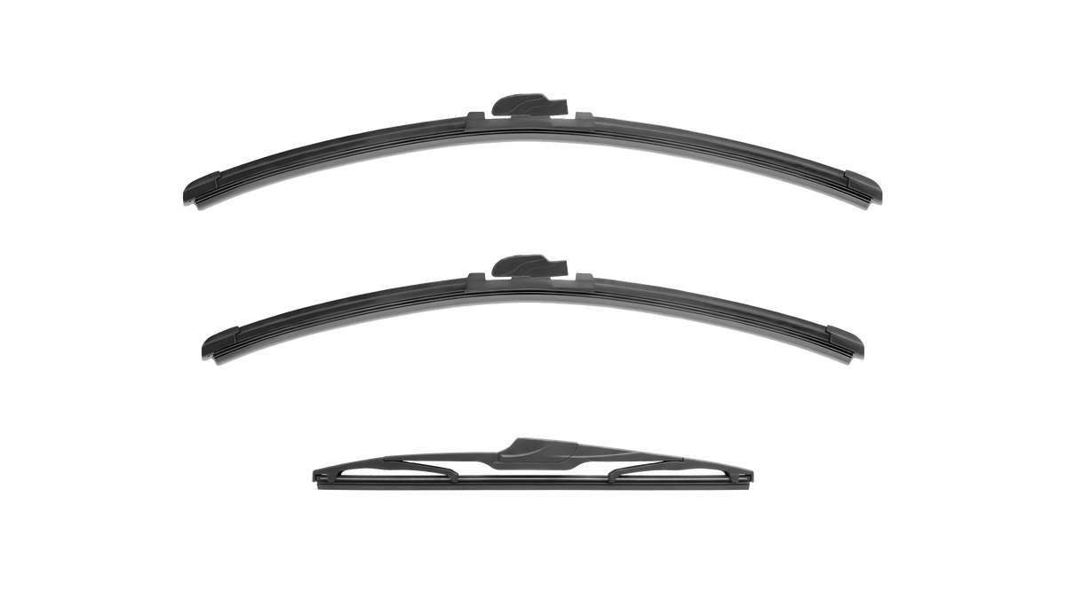 Wiper Blades for MINI Cooper 2001 - 2006 (R50, R53) Hatch (3-Door) Front & Rear Kit