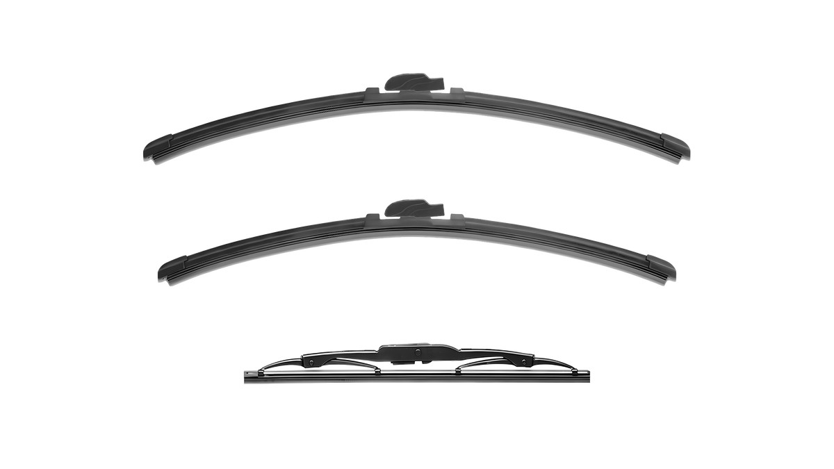 Wiper Blades for Nissan Patrol 1988 - 1991 (GQ Series 1, Y60) Front & Rear Kit