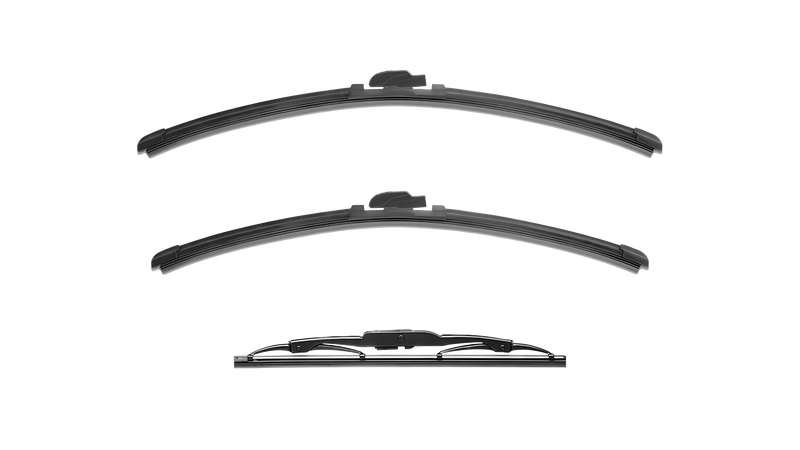 Wiper Blades for Nissan Patrol 1988 - 1991 (GQ Series 1, Y60) Front & Rear Kit