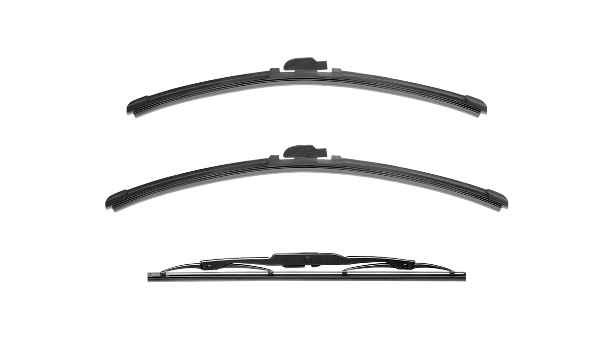 Wiper Blades for Suzuki Baleno 1995 - 2002 (EG) Hatch Front & Rear Kit