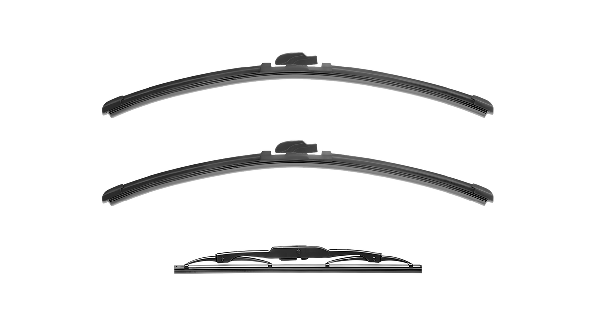 Wiper Blades for Mazda Tribute 2000 - 2008 (EP) Front & Rear Kit