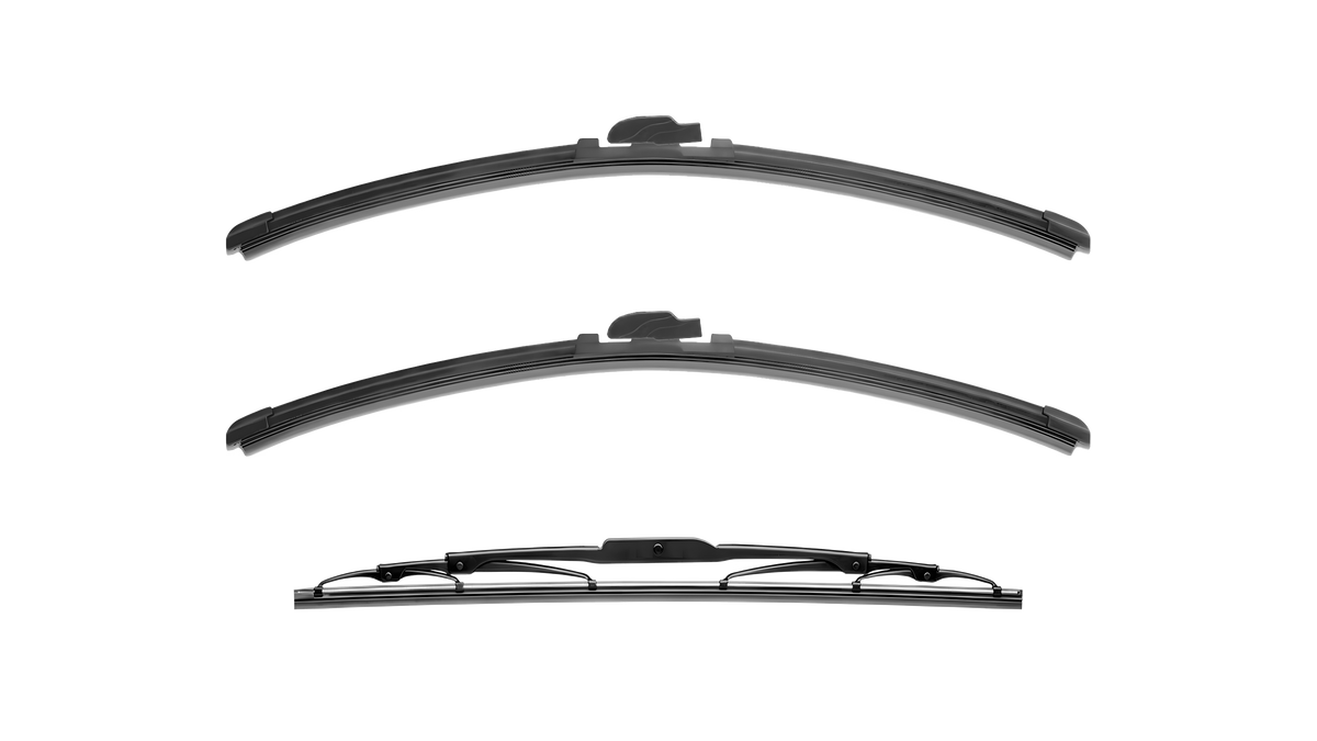 Wiper Blades for Mitsubishi Pajero iO 2001 - 2007 Front & Rear Kit