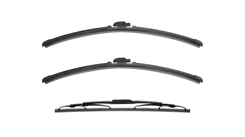 Wiper Blades for Mitsubishi Pajero 2002 - 2007 (NP) Front & Rear Kit