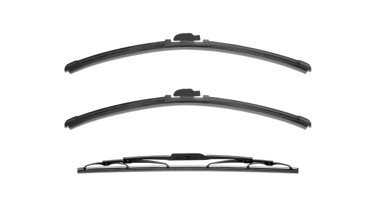 Wiper Blades for Mitsubishi Challenger 1997 - 2008 (PA) Front & Rear Kit