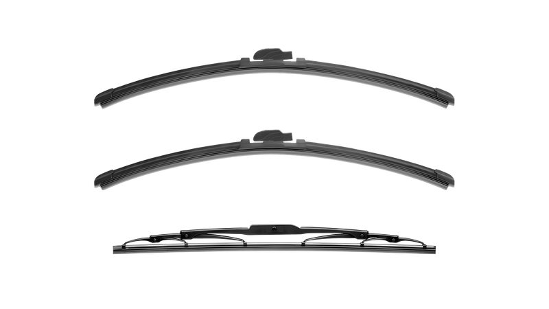 Wiper Blades for Mitsubishi Challenger 1997 - 2008 (PA) Front & Rear Kit