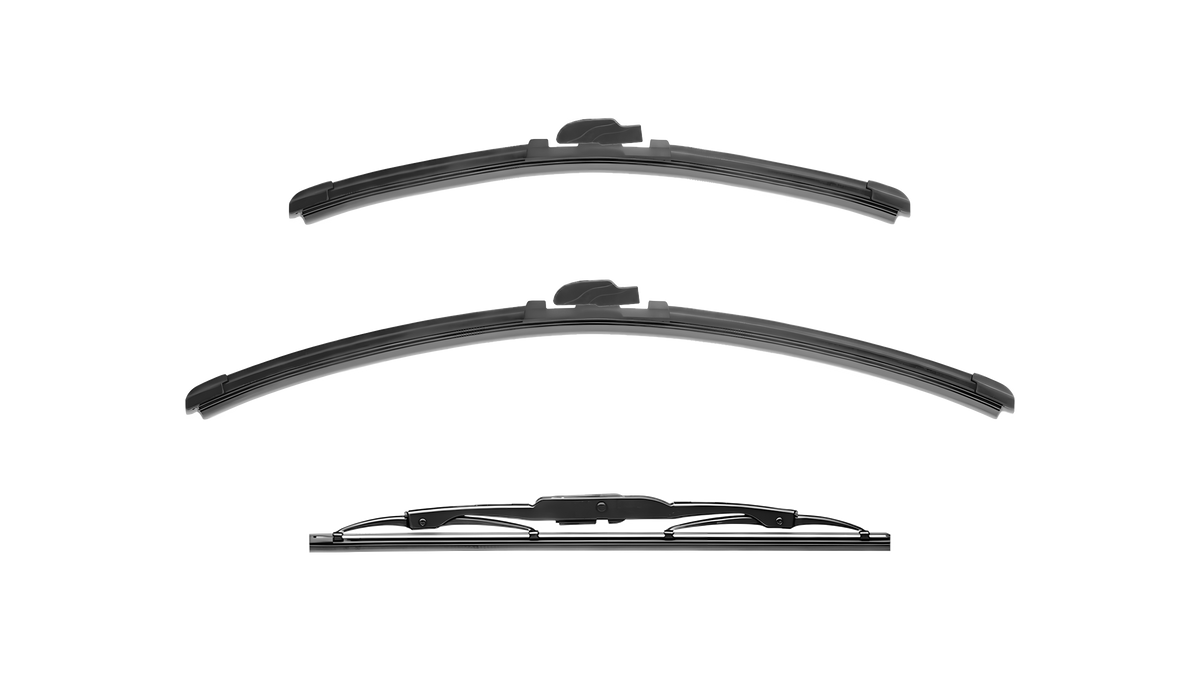 Wiper Blades for Daewoo Matiz 1998 - 2005 (M100, M150) Front & Rear Kit