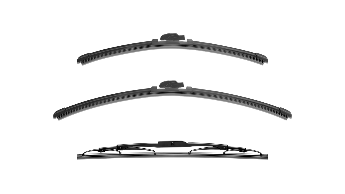 Wiper Blades for Toyota Starlet 1996 - 1999 (P9) Front & Rear Kit