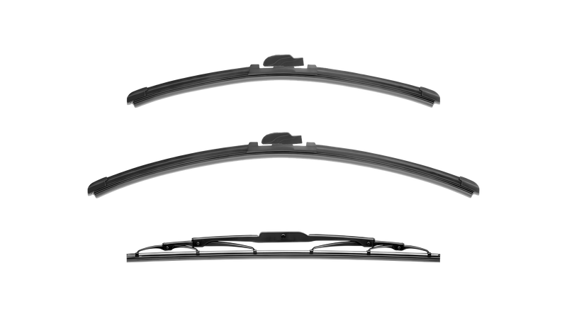 Wiper Blades for Toyota Starlet 1996 - 1999 (P9) Front & Rear Kit