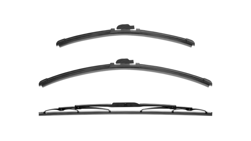 Wiper Blades for Ford Festiva 1994 - 1997 (WB) Front & Rear Kit