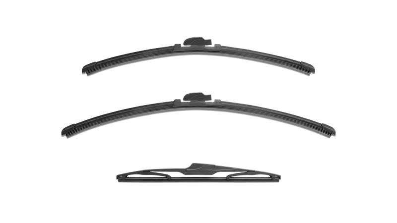 Wiper Blades for Nissan Cube 2003 - 2008 (Z11) Front & Rear Kit