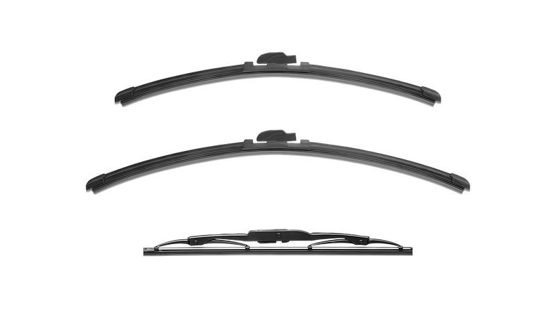 Wiper Blades for Proton Satria 1996 - 2006 Front & Rear Kit
